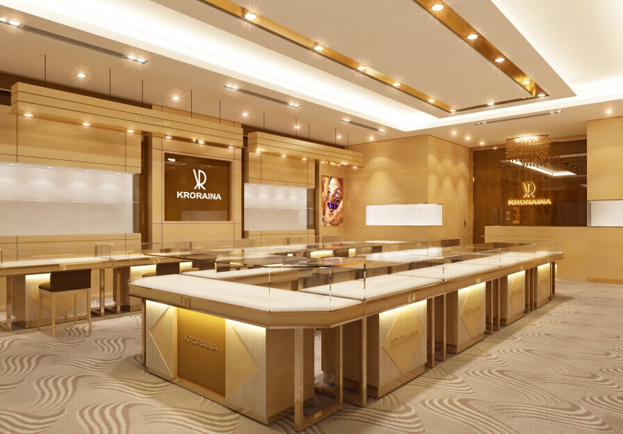 合肥首飾店裝修設(shè)計 - 盡在甲方裝飾！